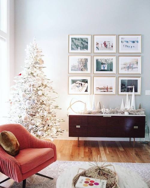 white christmas decor ideas