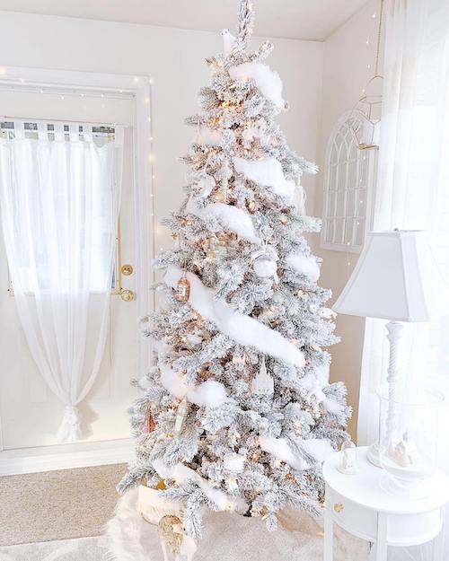 white christmas decor ideas