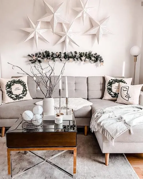 white christmas decor ideas