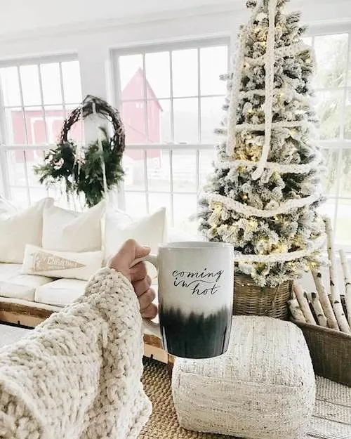 white christmas decor ideas