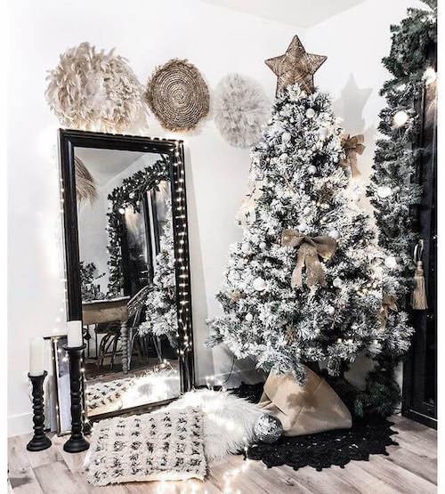 white christmas decor ideas