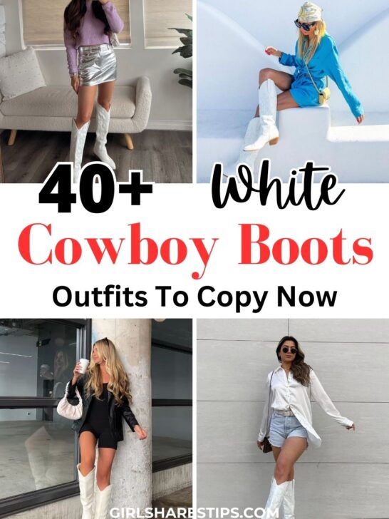 40+ Stylish White Cowboy Boots Outfit Ideas [2024] To Wear Modern Cowgirl Vibes