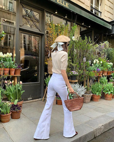 white pants outfit ideas for summer