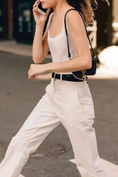 white pants outfit ideas for summer