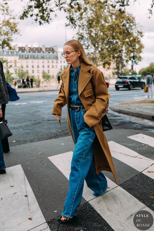 wide leg jeans outfit