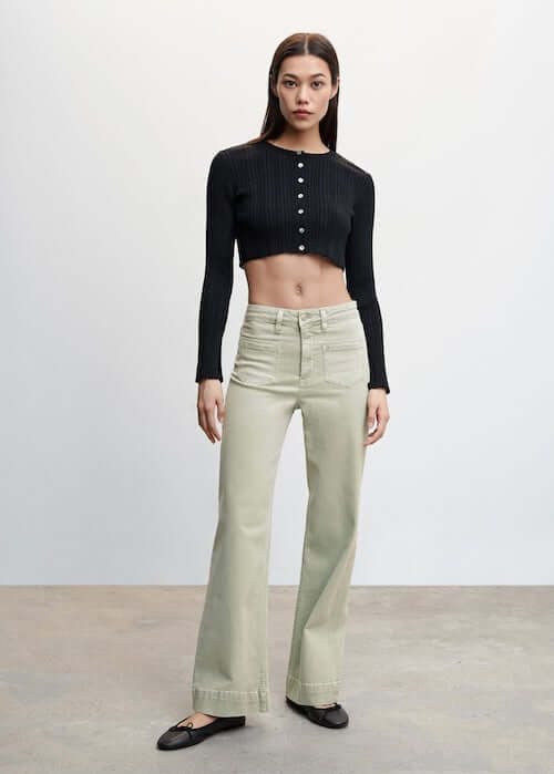 wide leg jeans outfit