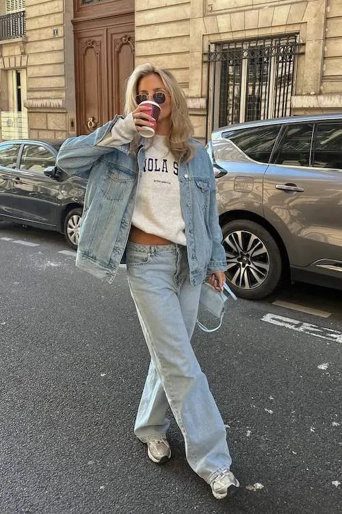 wide leg jeans outfit