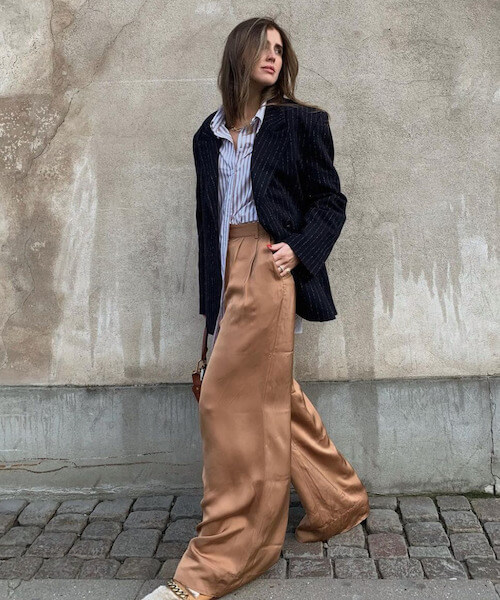 wide leg pants outfit