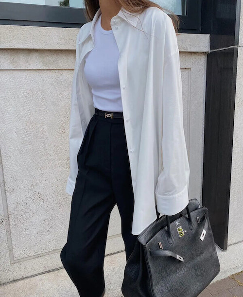 wide leg pants outfit