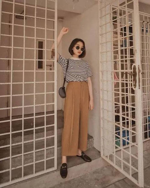 wide leg pants outfits