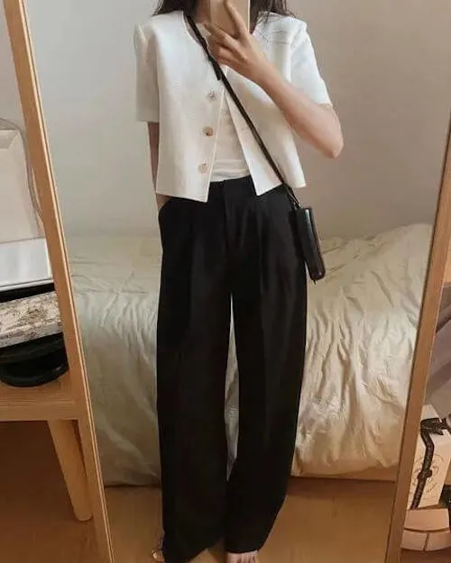 wide leg pants outfits