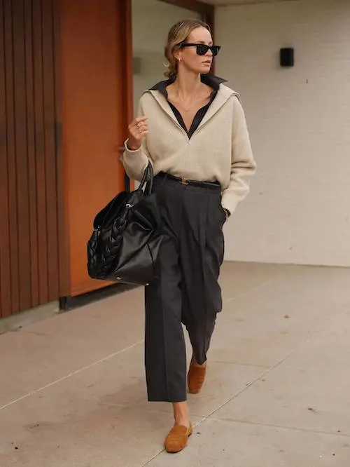 wide leg pants outfits