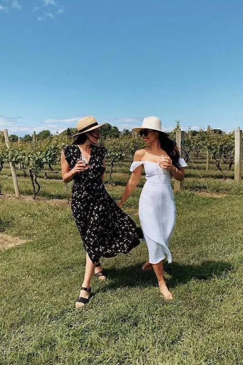 Summer winery outfits hotsell