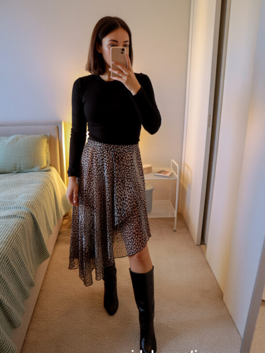21 Chic Winter Black Boots Outfit Ideas for Women: Elevate Your Cold-Weather Style