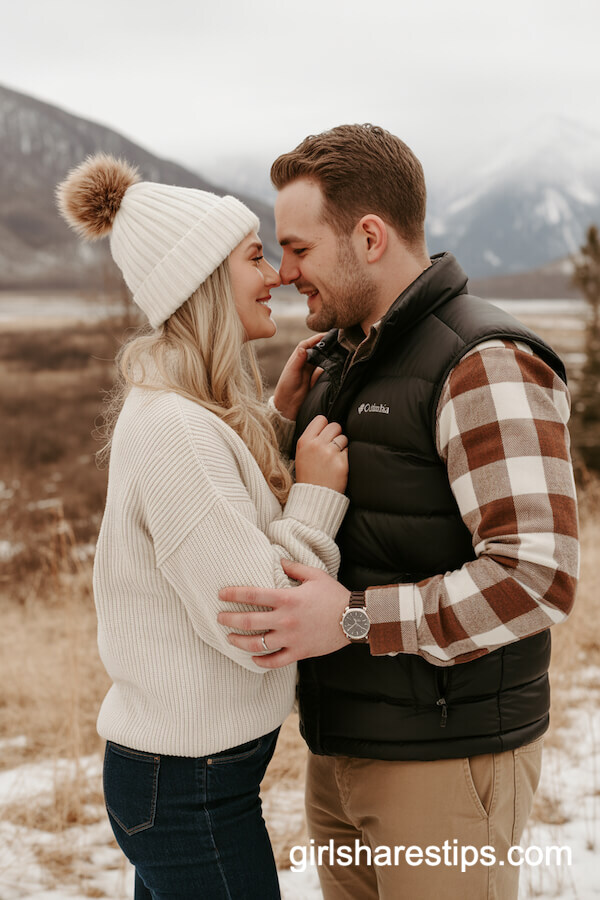 Chunky Knit Sweater With Flannel