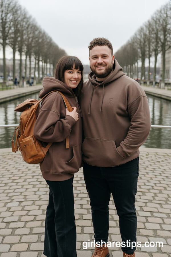 Brown Hoodies and Leather Boots