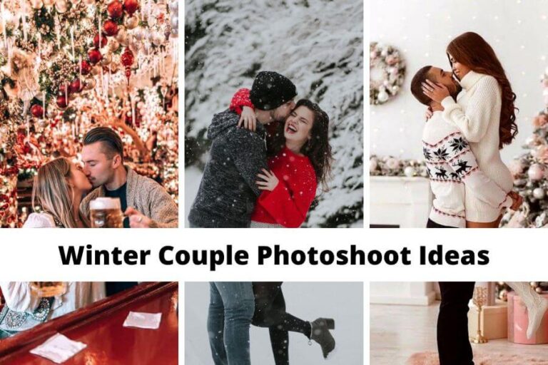 50+ Beautiful Winter Couple Photoshoot Ideas [2023] For Engagement, Wedding, Christmas Card