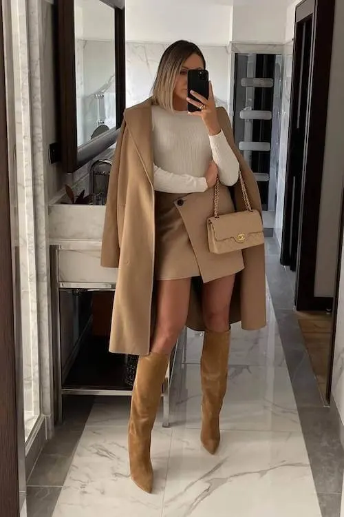 winter dinner date outfit ideas