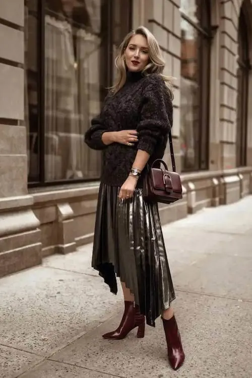 winter dinner date outfit ideas