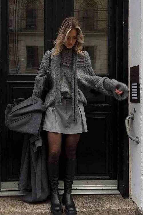 winter dinner date outfit ideas