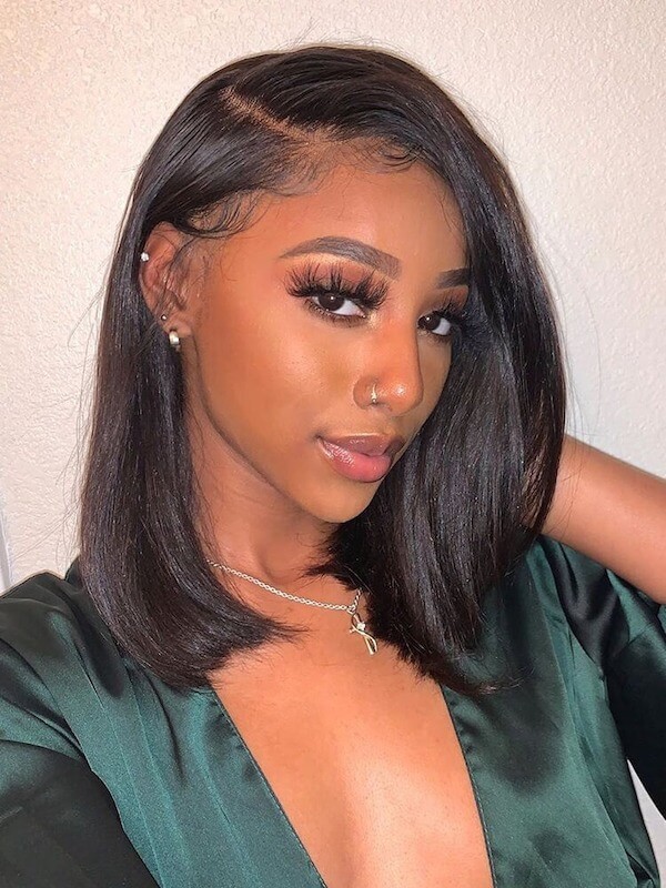 Sleek Side-Parted Lob
