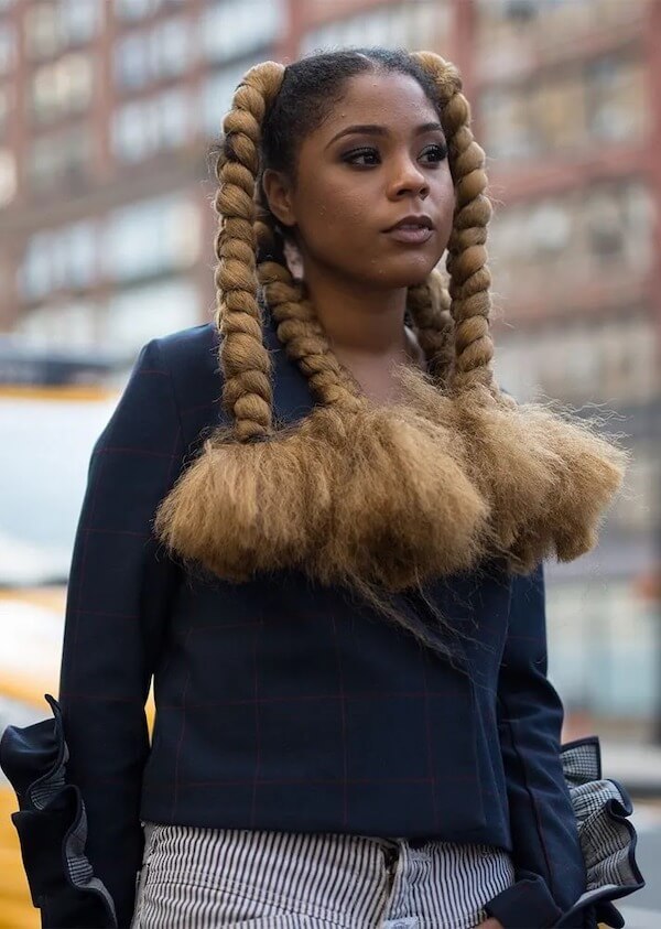 Jumbo Textured Braided Pigtails