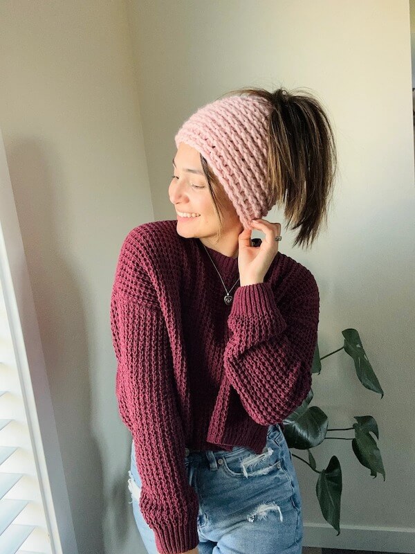 High Ponytail with Headband