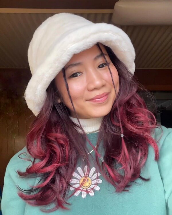 Loose Waves with Face-Framing Braids
