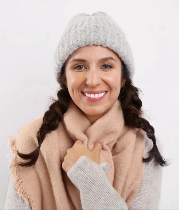 Traditional Braids With a Beanie