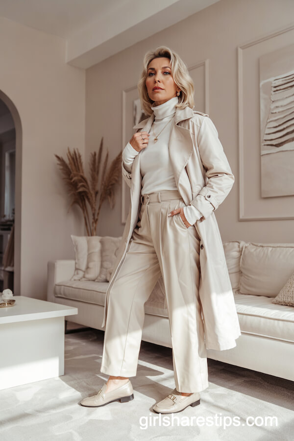 Monochromatic Winter Whites Outfit