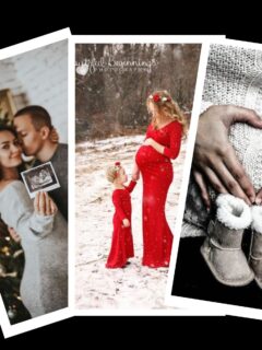 winter pregnancy photoshoot ideas and outfits