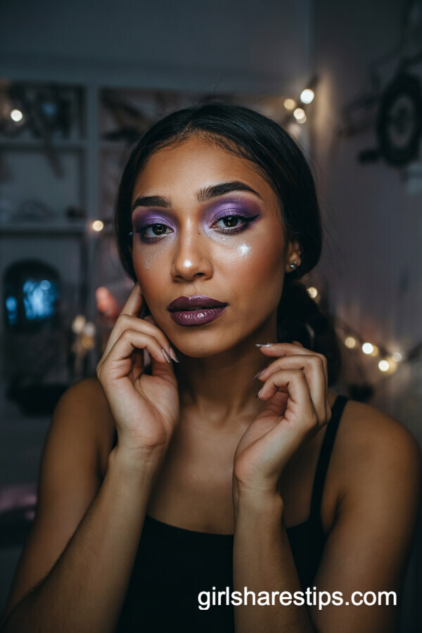 Modern Purple Sorceress