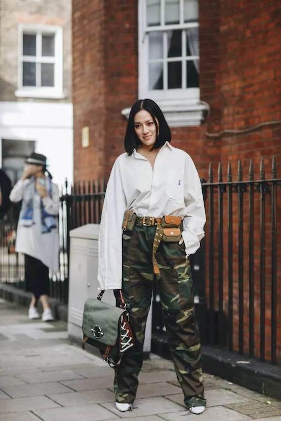 women cargo pants outfit ideas