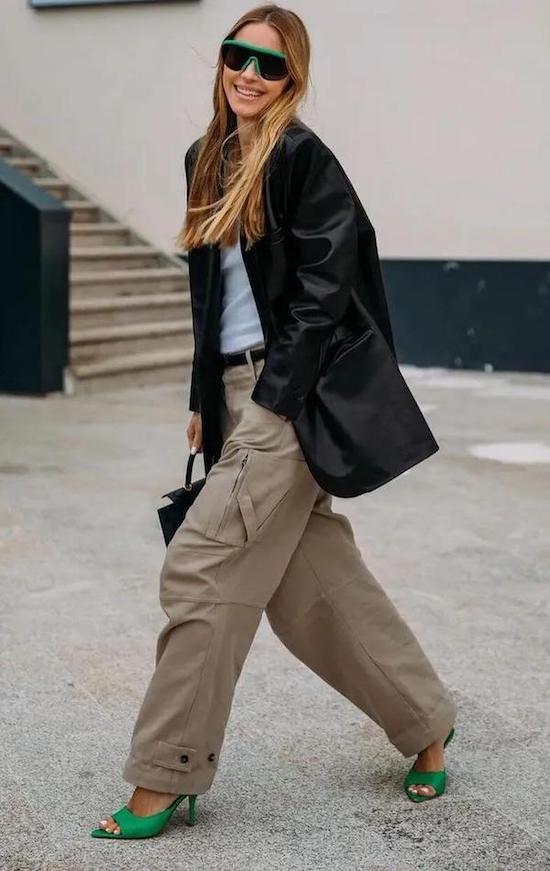 women cargo pants outfit ideas