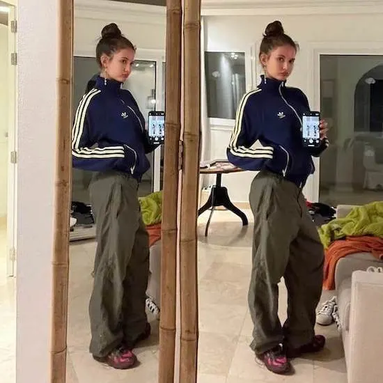 Adidas track pants top outfit ideas