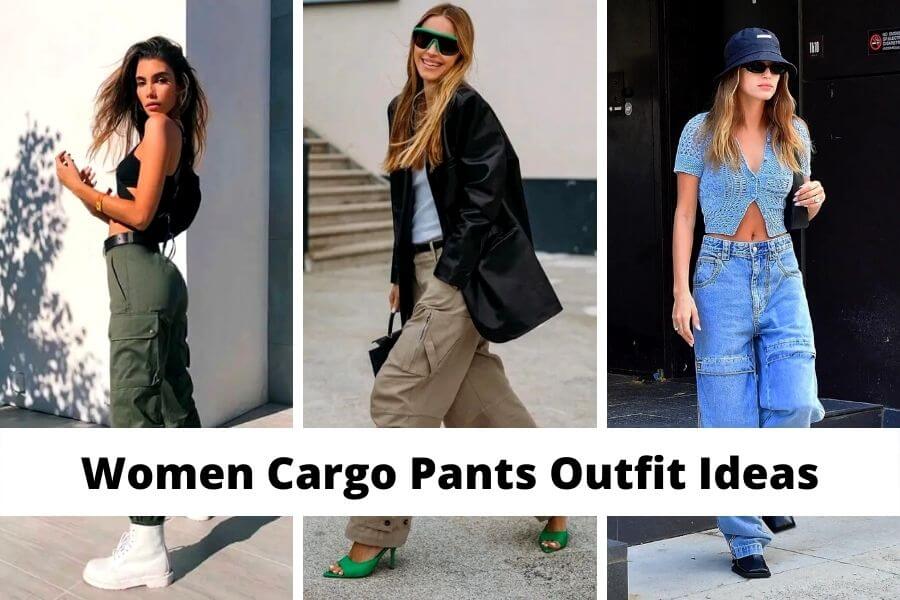 women cargo pants outfit ideas